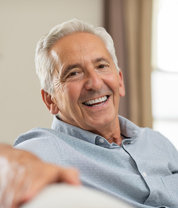 smiling man