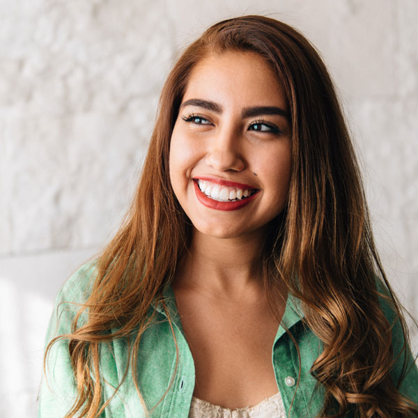Smiling woman